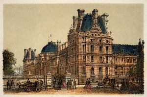 Paris 1874: Tuileriene, privat samling av Anonymous Anonymous