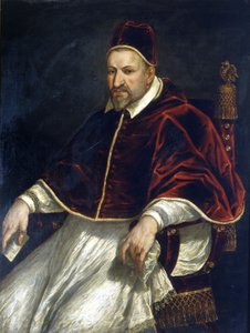 Paul V (1605 - 1621). Anonymt maleri. Roma, museum i Roma.