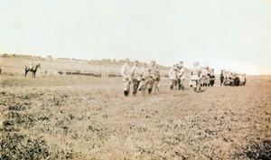 Fotografi fra et personlig album av en infanteriløytnant under de første månedene av første verdenskrig (1. Iere av Anonymous Anonymous