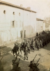 Fotografi fra et personlig album av en infanteriløytnant under de første månedene av første verdenskrig (1. Iere av Anonymous Anonymous