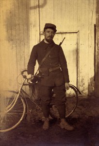 Fotografi fra et personlig album av en infanteriløytnant under de første månedene av første verdenskrig (1. Iere av Anonymous Anonymous