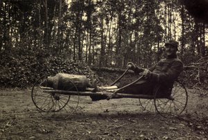 Fotografi fra et personlig album av en infanteriløytnant under de første månedene av første verdenskrig (1. Iere av Anonymous Anonymous