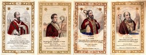 Pirent bilde: ""Biskopen av Saint Vigil av Trento (Vigilio di Trento), biskopen av Saint Eloi av Noyon (Sant