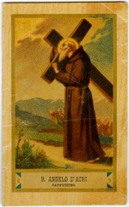Fromt bilde: Angelo d'Acri (kromolitografi) av Anonymous Anonymous
