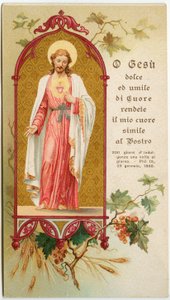 Fromt bilde: Bønn til Jesus (gravering) av Anonymous Anonymous