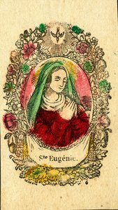 Fromt bilde: Saint Eugenia of Roma (epinaltrykk) av Anonymous Anonymous