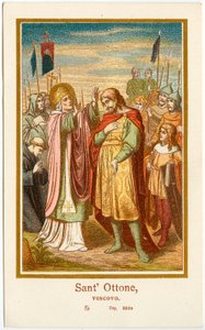 Fromt bilde: Saint Othon I Eveque of Bamberg (gravering) av Anonymous Anonymous