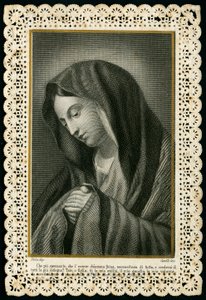 Fromt bilde: Jomfru Maria (gravering) av Anonymous Anonymous