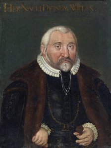 ""portrett av Frederic III av Pfalz Said Frederic III Den fromme kurfyrsten Pfalz av Rhinen (1515-1576)"" Anonymt maleri 1500-tallets privatsamling av Anonymous Anonymous