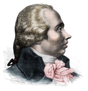 Portrait of Adrien-Marie Legendre (1752-1833) French mathematician (litho) - portrait by Adrien Marie Legendre, French mathematician (1752-1833) - Engraving in “Histoire des Girondins”” by Alphonse de Lamartine (1790-1869) 1865-1866 - Private collection av Anonymous Anonymous