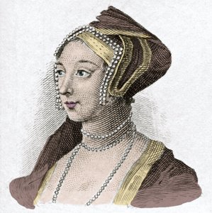 Portrett av Anne de Boleyn (Anna eller Ann Bolin og Anne Bullen av Anonymous Anonymous