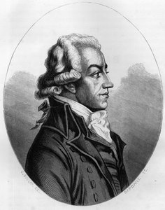 Portrett av Antoine Pierre Joseph Marie Barnave (1761-1793) fransk politiker - Gravering fra 1863 i "Den røde boken - Histoire De L