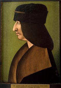 Portrett av Charles VIII av Frankrike (maleri) av Anonymous Anonymous