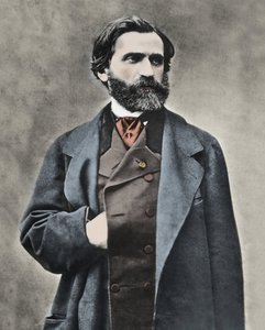 Portrett av Giuseppe Verdi av Anonymous Anonymous