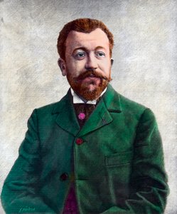 Portrett av Henri Lavedan (1859-1940) journalist og dramatiker, Privee Collection av Anonymous Anonymous