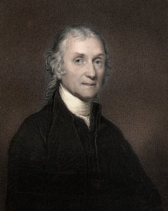 Portrett av Joseph Priestley (1733 - 1804) britisk kjemiker og teolog av Anonymous Anonymous