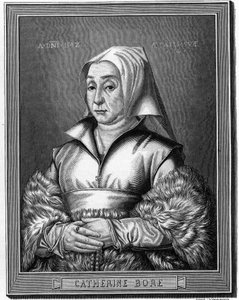 Portrett av Katharina von North av Anonymous Anonymous