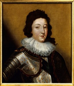 Portrett av Ludvig XIII (1601-1643). Anonymt maleri fra 1600-tallet. Olje på lerret. Det må nevnes: Reims, Musee Des Beaux Arts av Anonymous Anonymous