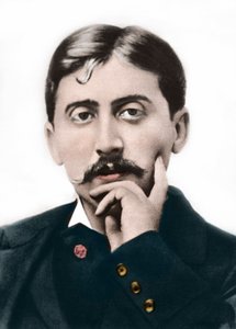 Portrett av Marcel Proust (1871-1922), fransk forfatter rundt 1900 av Anonymous Anonymous