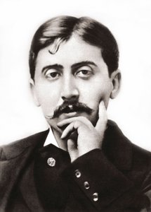 Portrett av Marcel Proust (1871-1922), fransk forfatter rundt 1900 av Anonymous Anonymous