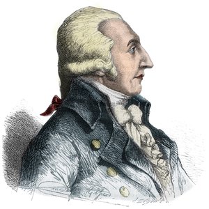 Portrait of Pierre Roger Ducos (1747-1816), French politician - Engraving in “Histoire des Girondins”” by Alphonse de Lamartine (1790-1869) 1865-1866 - Private collection av Anonymous Anonymous