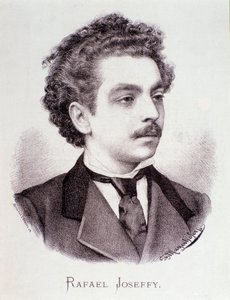 Portrett av Rafael Joseffy (gravering) av Anonymous Anonymous
