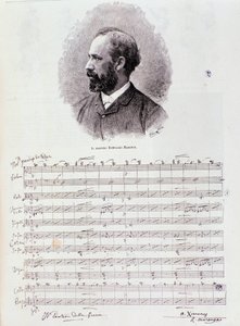 Portrett av Romualdo Marenco (gravering) av Anonymous Anonymous