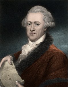 Portrett av Sir Friedrich Wilhelm Herschel (1738-1822), britisk tysk astronom og fysiker - Portrett av William Herschel tyskfødt britisk astronom av Anonymous Anonymous