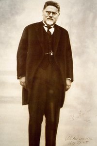 Portrett av den italienske filosofen Giovanni Gentile (s/hvitt bilde) av Anonymous Anonymous