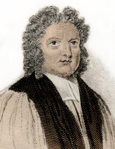 Portrett av festen til Rochester Francis Atterbury (1663-1732), bokstavelig mann og politiker. Gravering av 1800-tallet. Milanese av Anonymous Anonymous