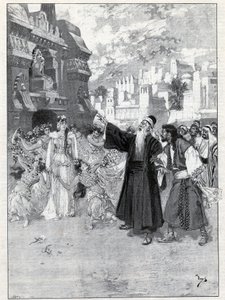Representasjon av en opera: "" Samson et Dalila"" av Camille Saint-Saens (Saint Saens av Anonymous Anonymous