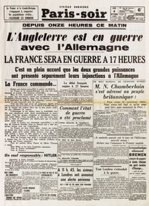 Andre verdenskrig (1939–1945) - Andre verdenskrig (2 eller 2): Paris-kvelden 4. september av Anonymous Anonymous