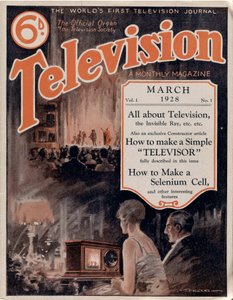 TV: A Monthly Magazine. Bind 1. Verdens første TV-tidsskrift par Anonym av Anonymous Anonymous