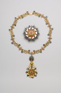Thailand - Order of the Royal House of Chakri: plakett, kjede og anheng - begynnelsen av det 20. århundre av Anonymous Anonymous