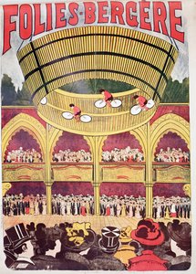 Folies-Bergere, kabaretmusikk-sal av Anonymous Anonymous