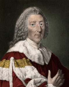 William Pitt den eldste (1708-1778), engelsk statsmann - William Pitt den eldste 1. jarl av Chatham av Anonymous Anonymous