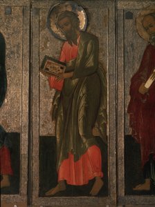 Saint Matthew the Apostle Fra Deesis-området, 1500-tallet av Anonymous Russian icon painter