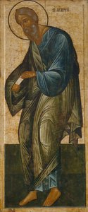 Den hellige apostel Andrew fra Deesis-området av Anonymous Russian icon painter