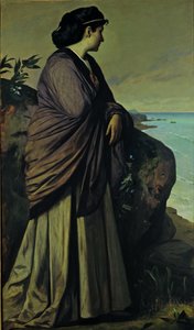 På kysten (Modern Iphigenia) av Anselm Feuerbach