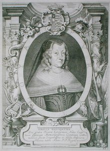 Amalie Elisabeth av Hanau-Muntzenberg (1602-51) fra 