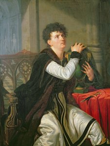 Portrett av Francois Joseph Talma (1763-1826) som Hamlet