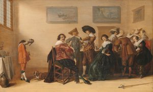 Glad selskap i et rom, 1633 av Anthonie Palamedesz