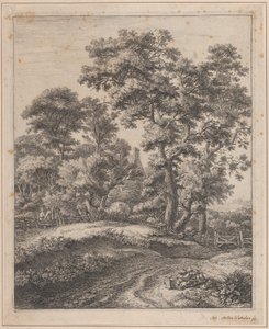 En mor og barn hviler, 1600-tallet.