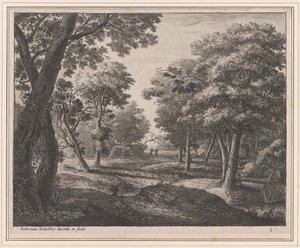En vei gjennom skogen, 1600-tallet.