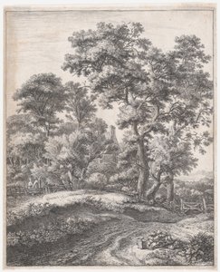 Mor og barn i ro, 1600-tallet. av Anthonie Waterloo