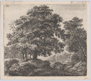 Mor og tre barn, 1600-tallet. av Anthonie Waterloo