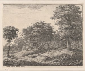 Shepherd Sleeping on a Hummock, 1600-tallet.