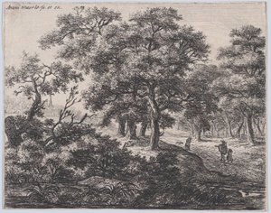De fire trærne, 1600-tallet.