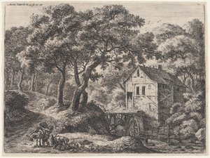Møllen i skogen, 1600-tallet.