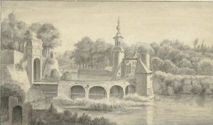 Velperpoort i Arnhem av Anthonie Waterloo